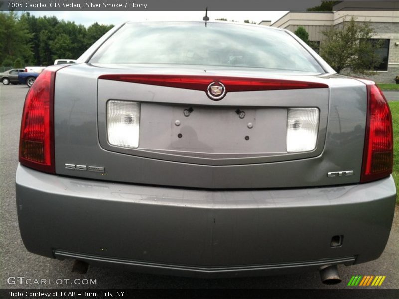 Silver Smoke / Ebony 2005 Cadillac CTS Sedan