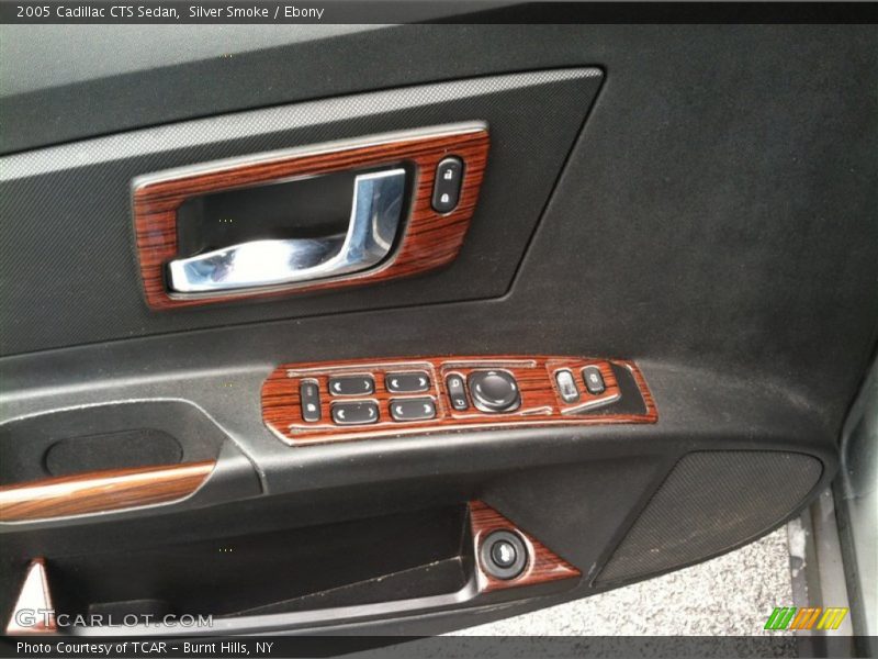 Silver Smoke / Ebony 2005 Cadillac CTS Sedan