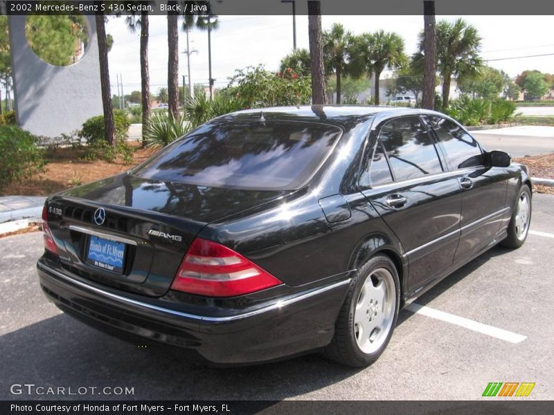 Black / Java 2002 Mercedes-Benz S 430 Sedan