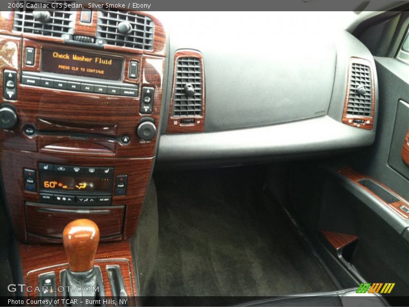Silver Smoke / Ebony 2005 Cadillac CTS Sedan