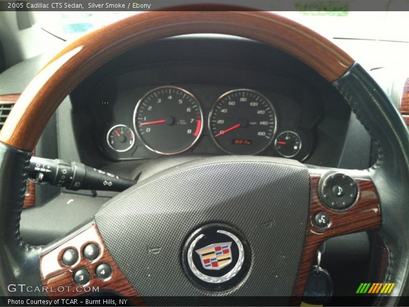 Silver Smoke / Ebony 2005 Cadillac CTS Sedan