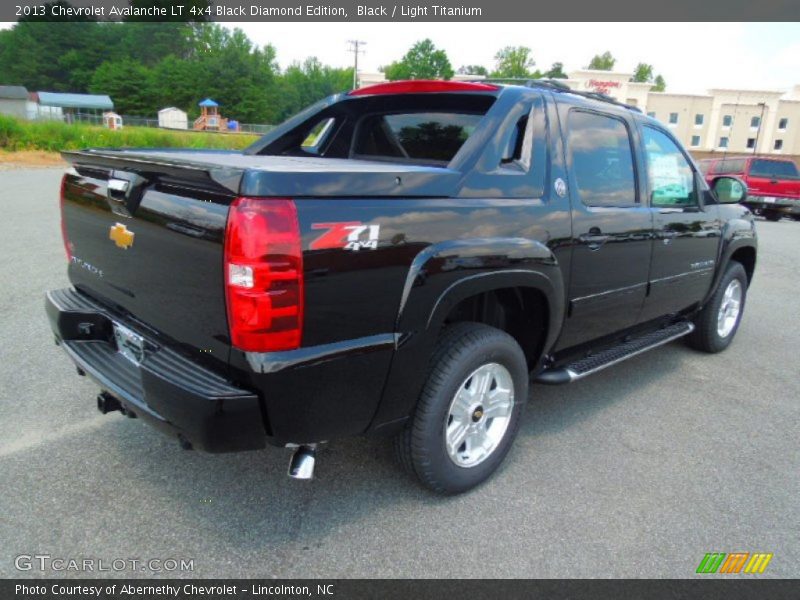  2013 Avalanche LT 4x4 Black Diamond Edition Black