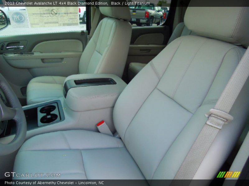 Black / Light Titanium 2013 Chevrolet Avalanche LT 4x4 Black Diamond Edition
