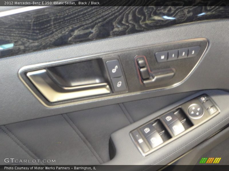 Black / Black 2012 Mercedes-Benz E 350 4Matic Sedan