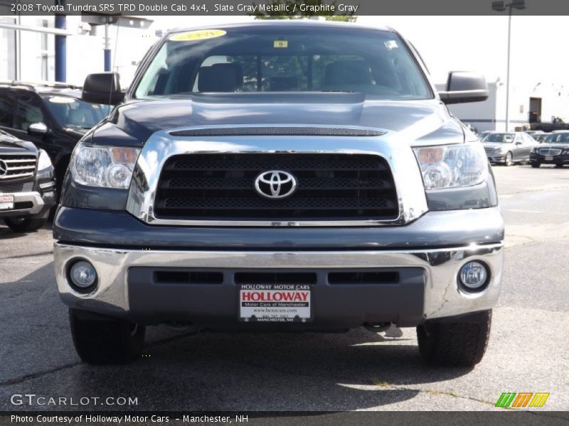 Slate Gray Metallic / Graphite Gray 2008 Toyota Tundra SR5 TRD Double Cab 4x4