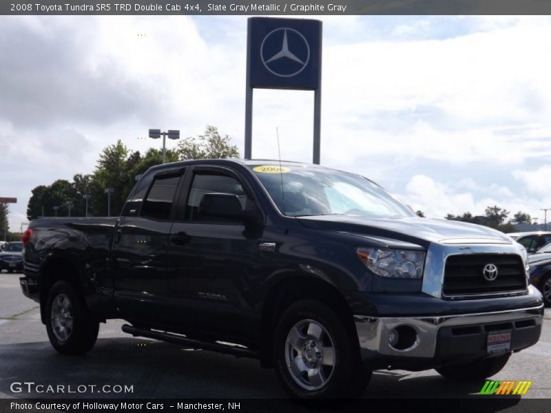 Slate Gray Metallic / Graphite Gray 2008 Toyota Tundra SR5 TRD Double Cab 4x4