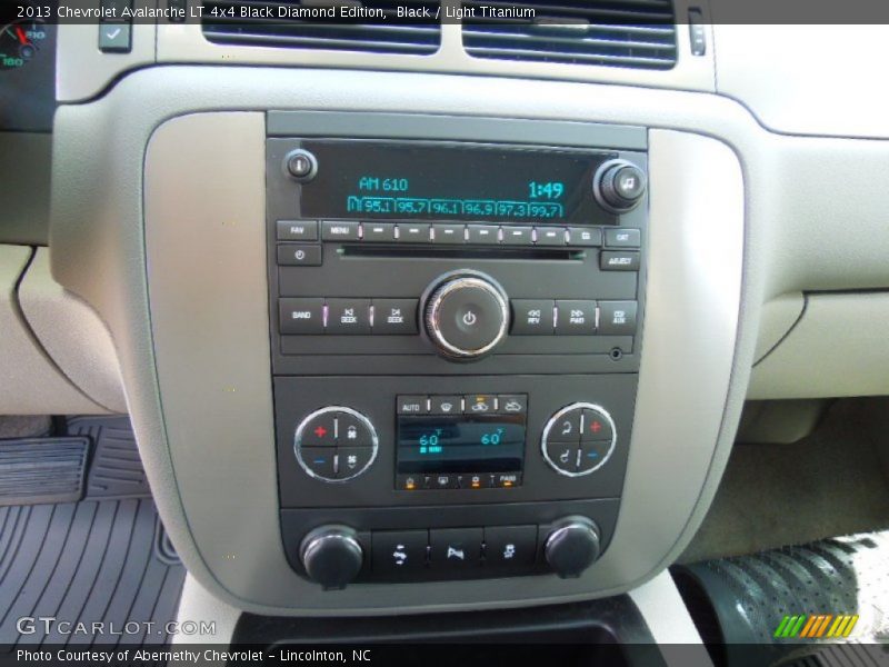 Controls of 2013 Avalanche LT 4x4 Black Diamond Edition