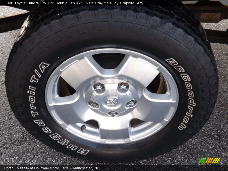 Slate Gray Metallic / Graphite Gray 2008 Toyota Tundra SR5 TRD Double Cab 4x4