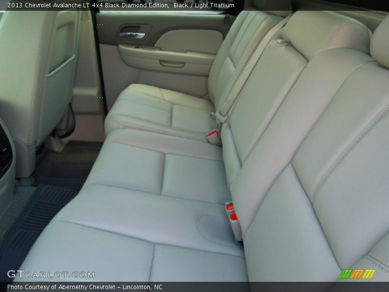 Black / Light Titanium 2013 Chevrolet Avalanche LT 4x4 Black Diamond Edition