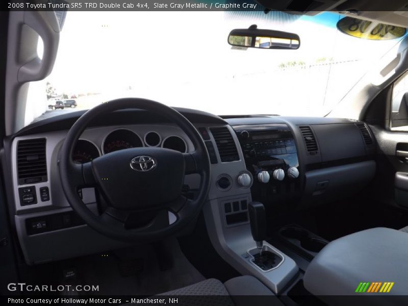 Slate Gray Metallic / Graphite Gray 2008 Toyota Tundra SR5 TRD Double Cab 4x4