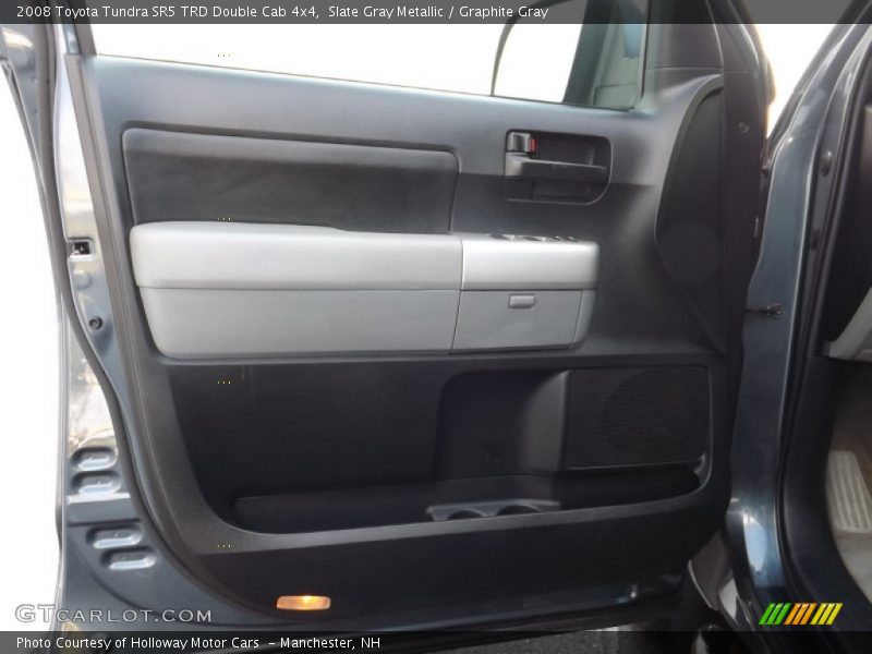Slate Gray Metallic / Graphite Gray 2008 Toyota Tundra SR5 TRD Double Cab 4x4