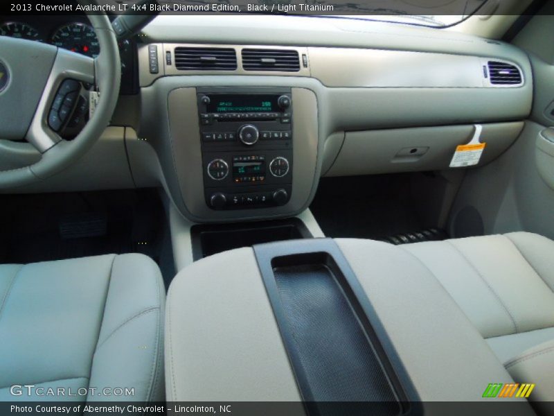 Black / Light Titanium 2013 Chevrolet Avalanche LT 4x4 Black Diamond Edition