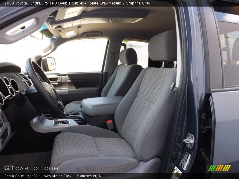 Slate Gray Metallic / Graphite Gray 2008 Toyota Tundra SR5 TRD Double Cab 4x4
