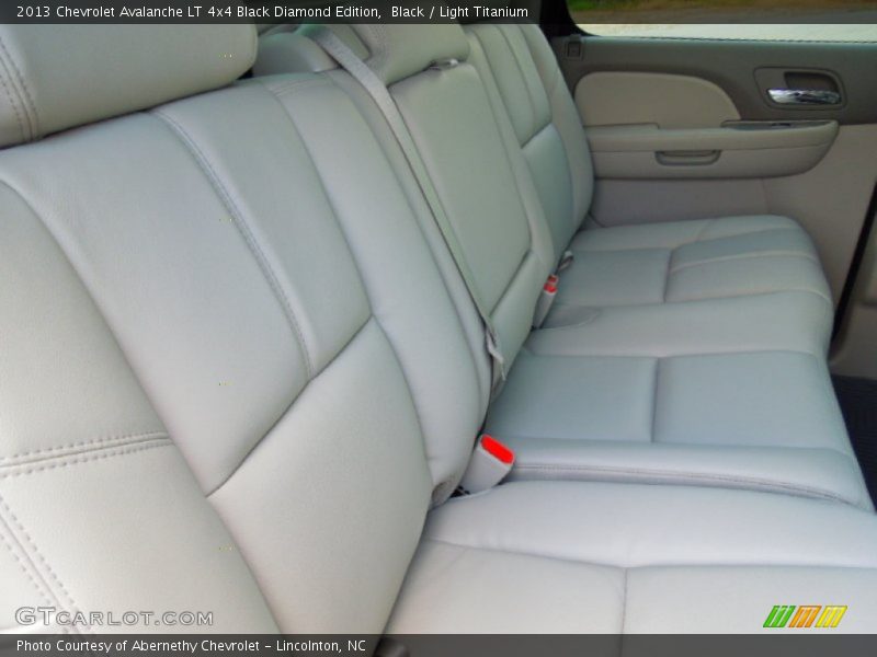 Black / Light Titanium 2013 Chevrolet Avalanche LT 4x4 Black Diamond Edition