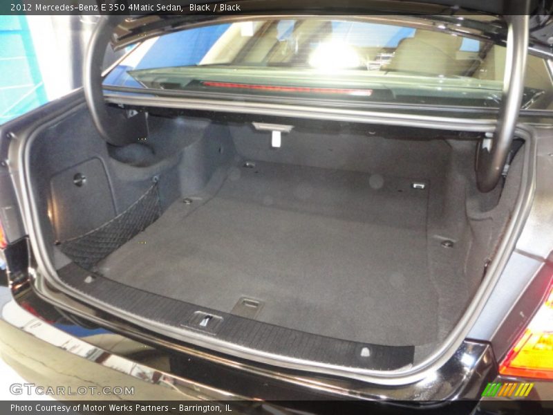 Black / Black 2012 Mercedes-Benz E 350 4Matic Sedan