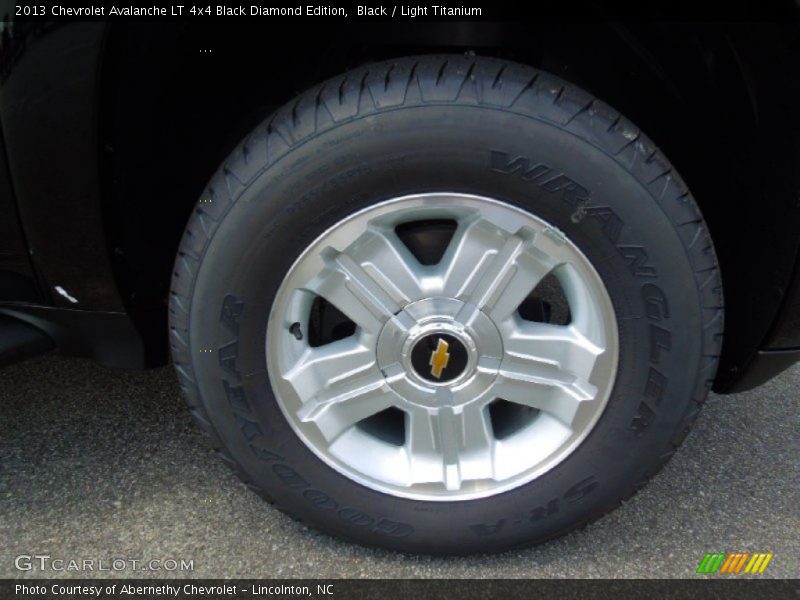  2013 Avalanche LT 4x4 Black Diamond Edition Wheel
