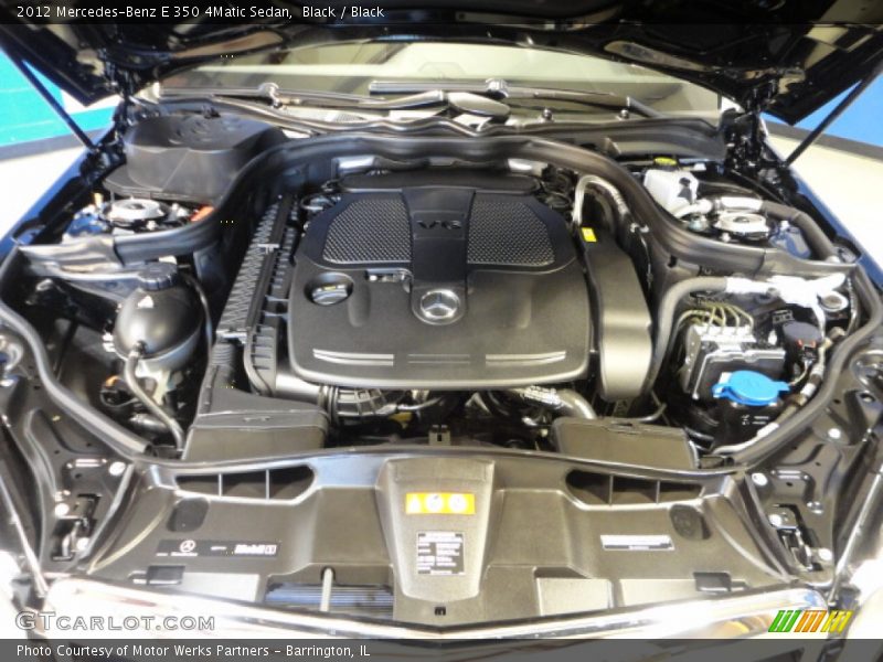 Black / Black 2012 Mercedes-Benz E 350 4Matic Sedan