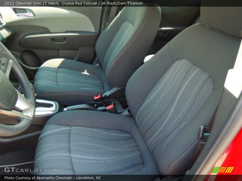Crystal Red Tintcoat / Jet Black/Dark Titanium 2012 Chevrolet Sonic LT Hatch