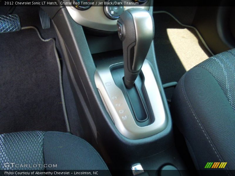 Crystal Red Tintcoat / Jet Black/Dark Titanium 2012 Chevrolet Sonic LT Hatch