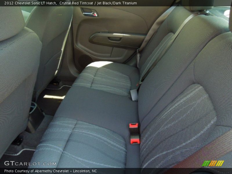 Crystal Red Tintcoat / Jet Black/Dark Titanium 2012 Chevrolet Sonic LT Hatch
