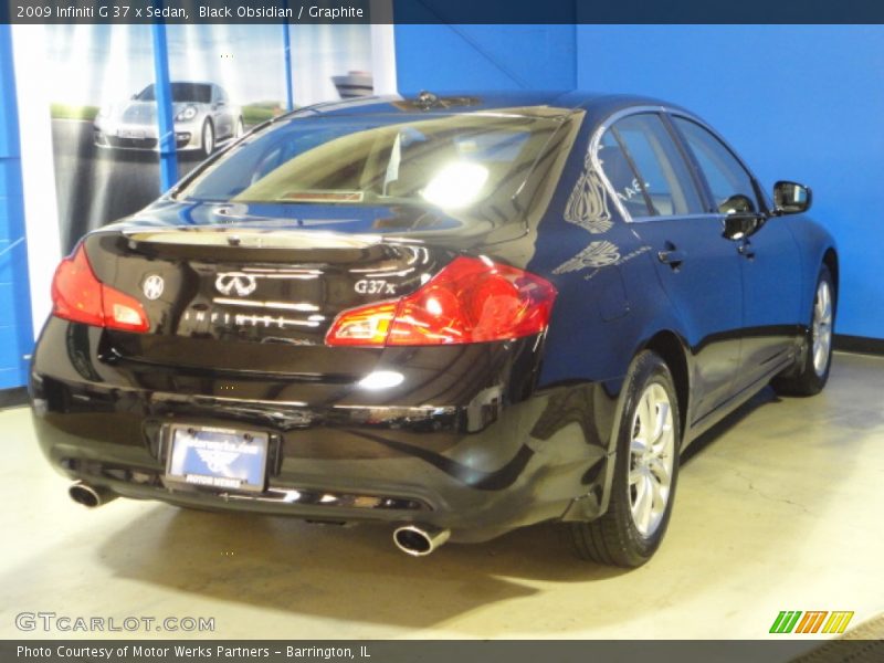 Black Obsidian / Graphite 2009 Infiniti G 37 x Sedan