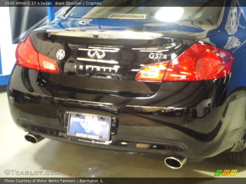 Black Obsidian / Graphite 2009 Infiniti G 37 x Sedan