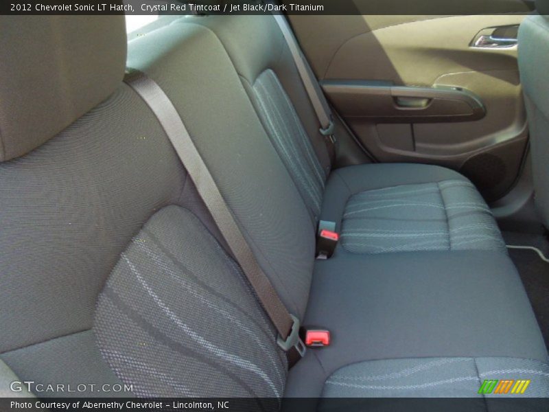 Crystal Red Tintcoat / Jet Black/Dark Titanium 2012 Chevrolet Sonic LT Hatch