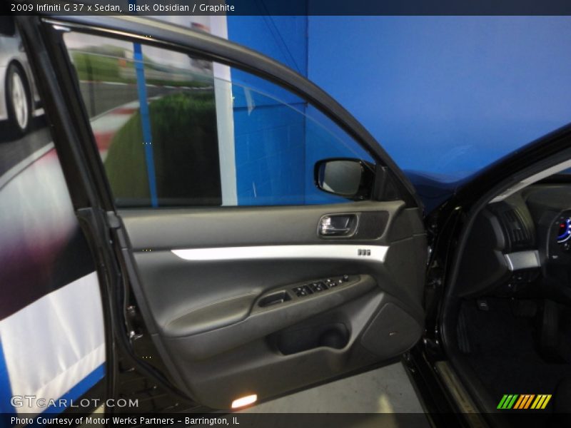Black Obsidian / Graphite 2009 Infiniti G 37 x Sedan