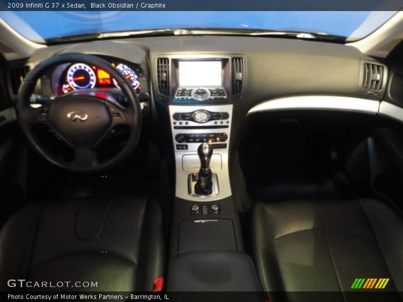 Black Obsidian / Graphite 2009 Infiniti G 37 x Sedan