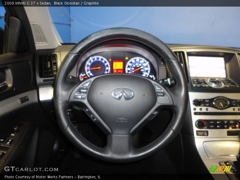 Black Obsidian / Graphite 2009 Infiniti G 37 x Sedan
