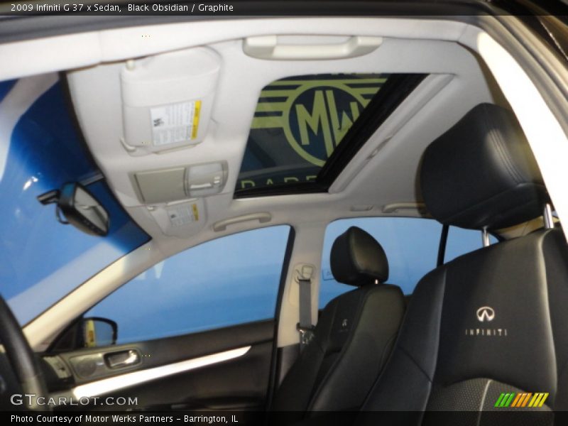 Black Obsidian / Graphite 2009 Infiniti G 37 x Sedan