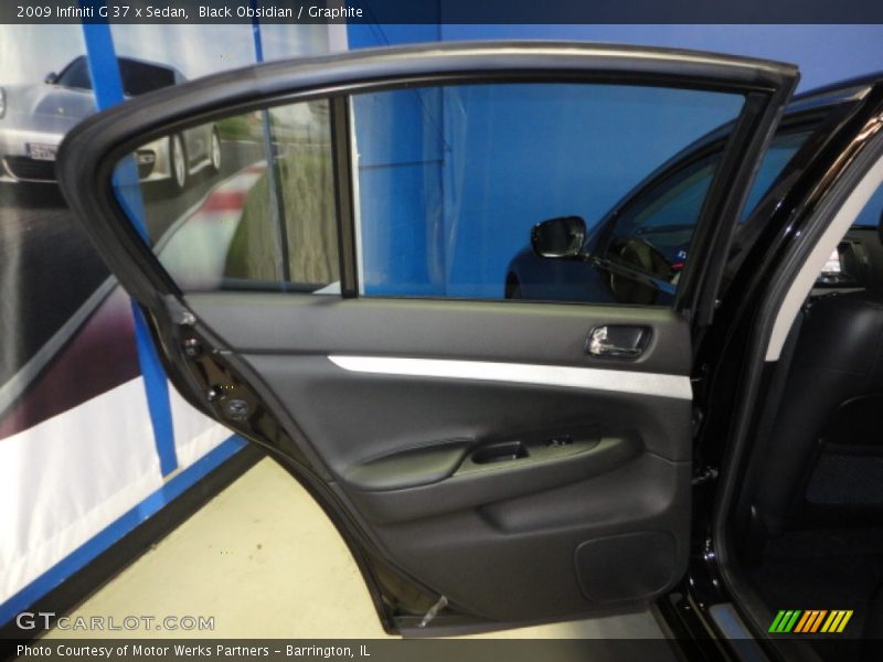 Black Obsidian / Graphite 2009 Infiniti G 37 x Sedan