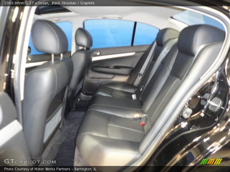 Black Obsidian / Graphite 2009 Infiniti G 37 x Sedan