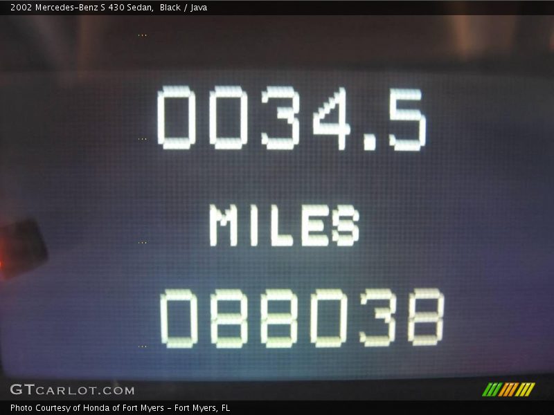 Black / Java 2002 Mercedes-Benz S 430 Sedan