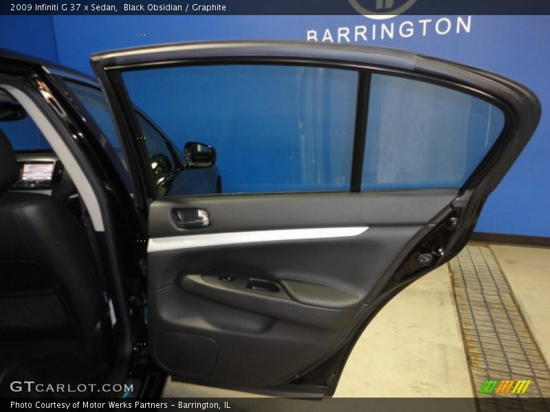 Black Obsidian / Graphite 2009 Infiniti G 37 x Sedan