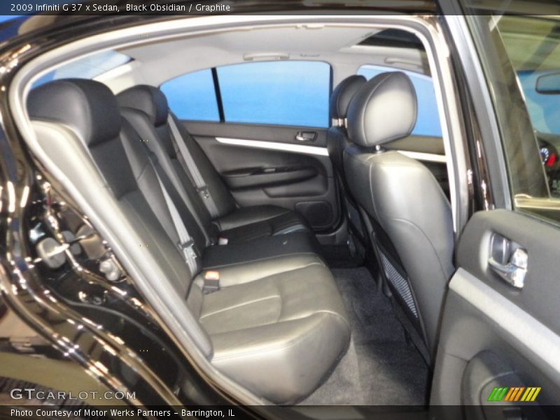 Black Obsidian / Graphite 2009 Infiniti G 37 x Sedan