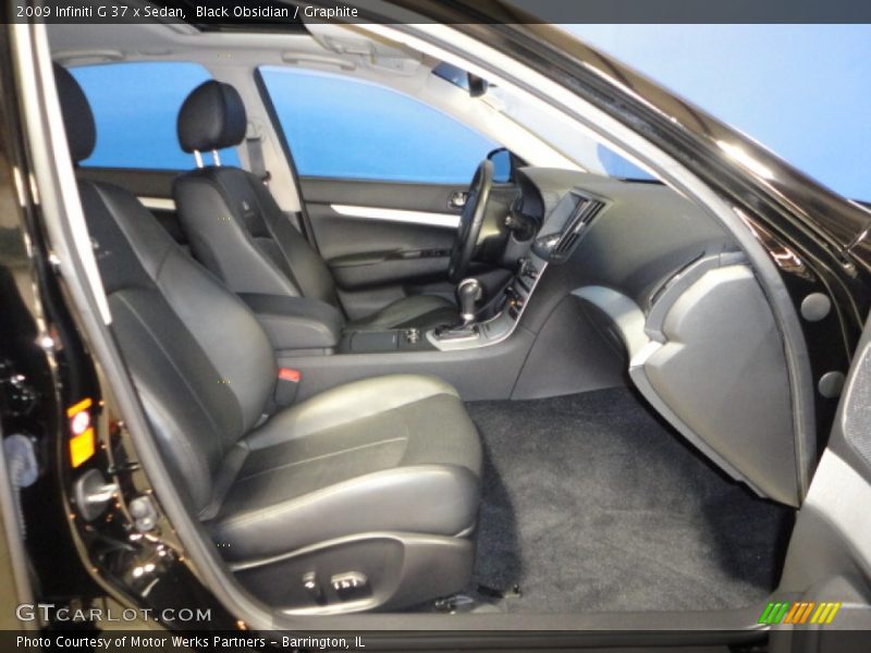 Black Obsidian / Graphite 2009 Infiniti G 37 x Sedan