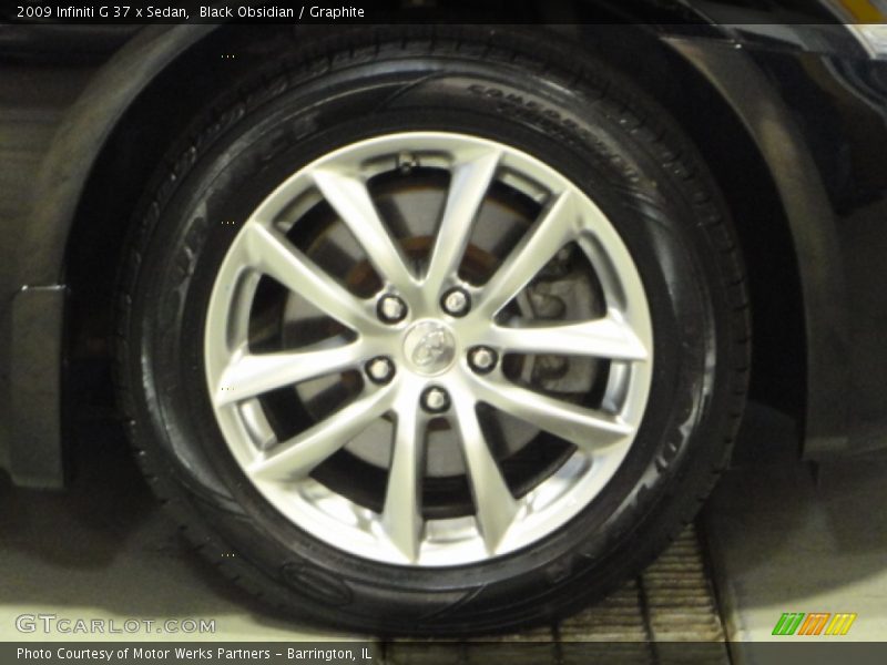 Black Obsidian / Graphite 2009 Infiniti G 37 x Sedan