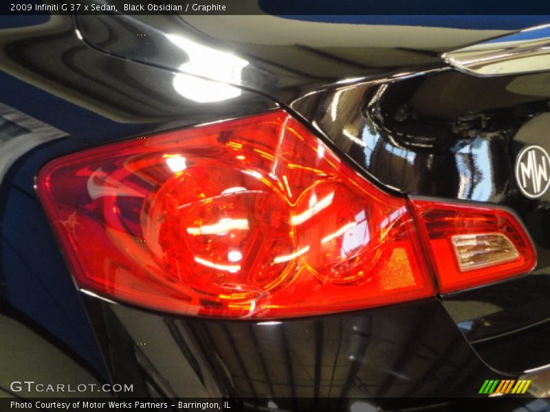 Black Obsidian / Graphite 2009 Infiniti G 37 x Sedan