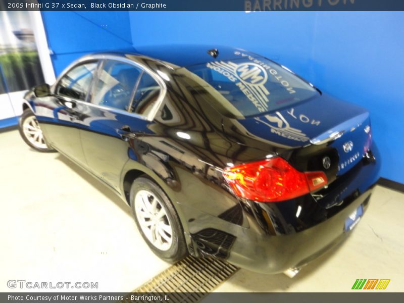 Black Obsidian / Graphite 2009 Infiniti G 37 x Sedan