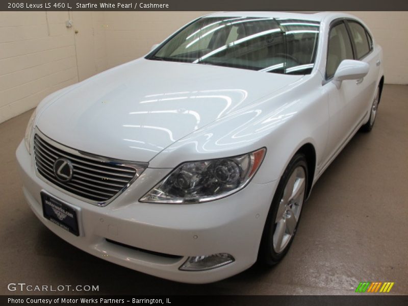 Starfire White Pearl / Cashmere 2008 Lexus LS 460 L