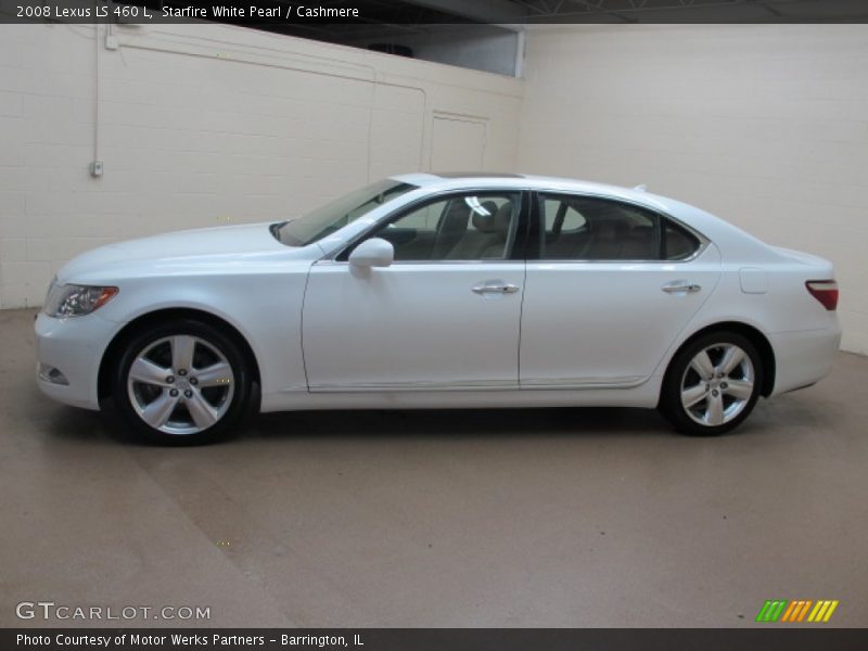 Starfire White Pearl / Cashmere 2008 Lexus LS 460 L