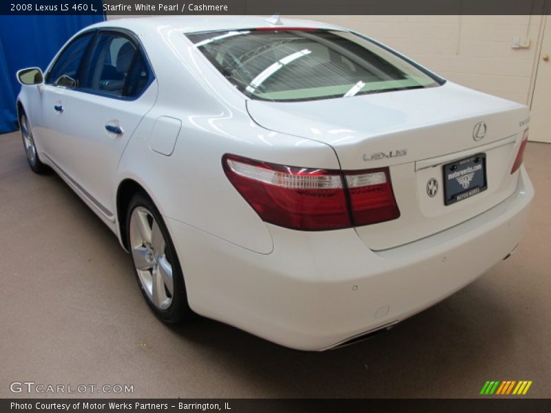 Starfire White Pearl / Cashmere 2008 Lexus LS 460 L