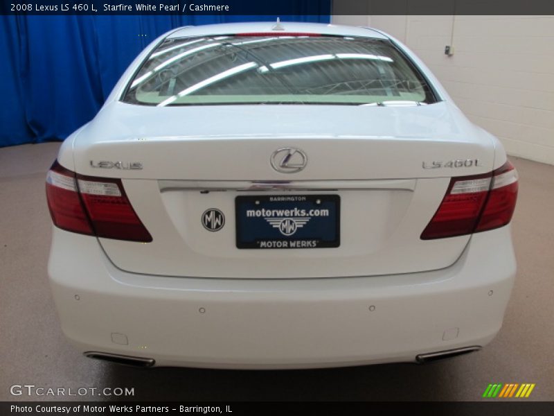 Starfire White Pearl / Cashmere 2008 Lexus LS 460 L