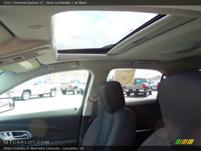 Silver Ice Metallic / Jet Black 2013 Chevrolet Equinox LT