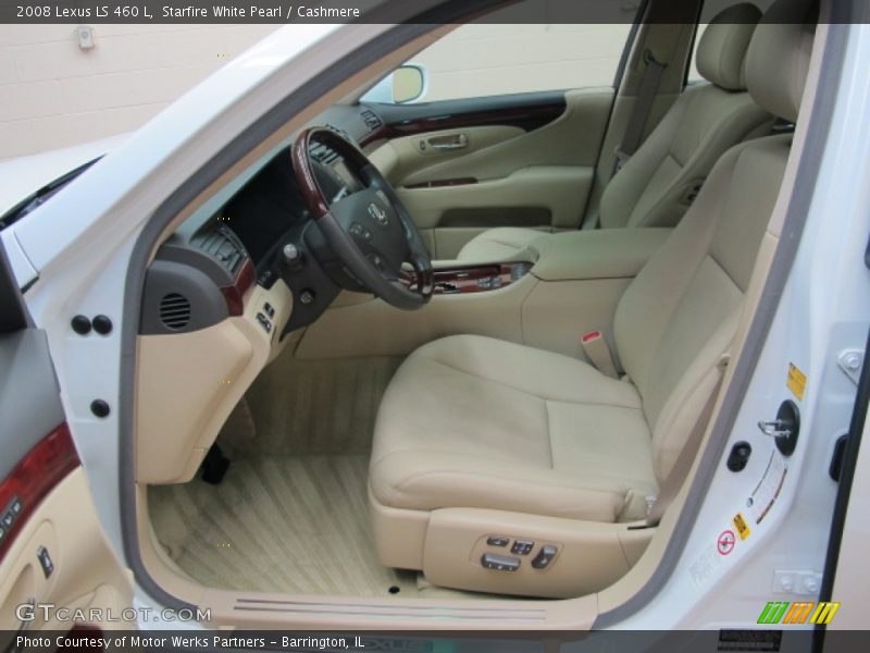 Starfire White Pearl / Cashmere 2008 Lexus LS 460 L