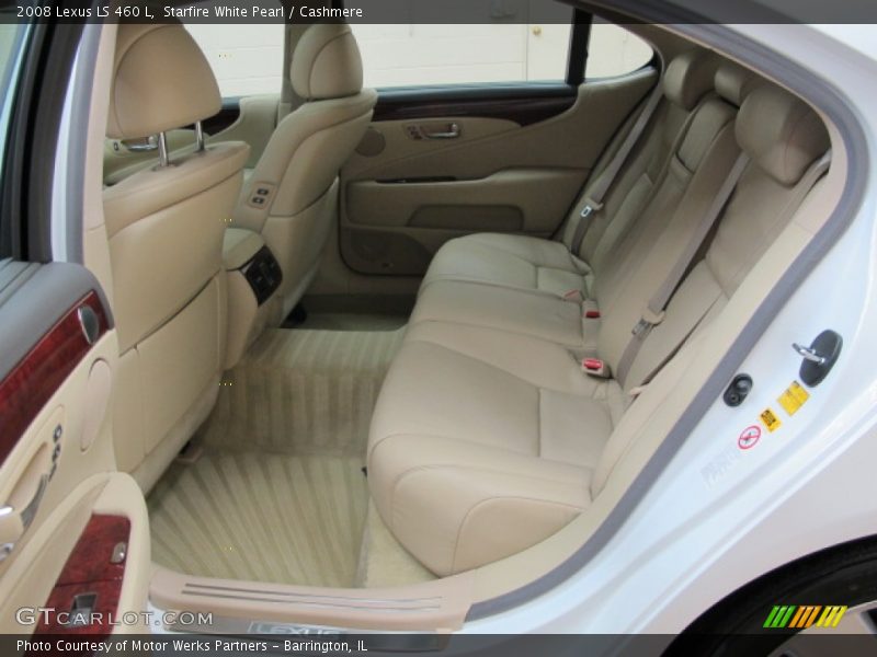 Starfire White Pearl / Cashmere 2008 Lexus LS 460 L