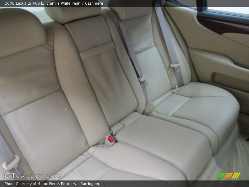 Starfire White Pearl / Cashmere 2008 Lexus LS 460 L