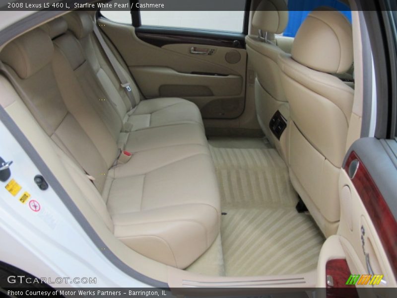 Starfire White Pearl / Cashmere 2008 Lexus LS 460 L