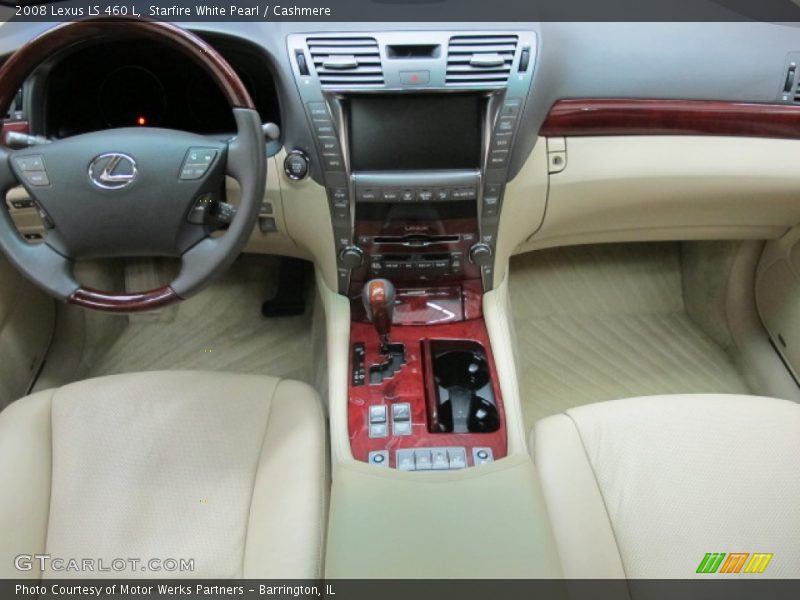 Starfire White Pearl / Cashmere 2008 Lexus LS 460 L
